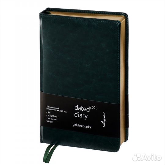 Ежедневник датированный 2025 г. А5 168л Небраска