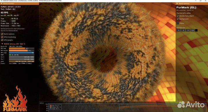 Видеокарта asus GeForce GTX 1660 Ti TUF Gaming EVO