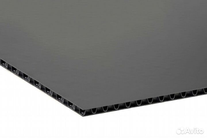 Лист из пп Bubble Guard 1500х3000х5 мм черный