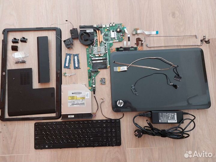 Ноутбук HP G7 2053er по частям