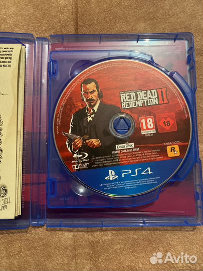 Red dead redemption2 ps4 диск