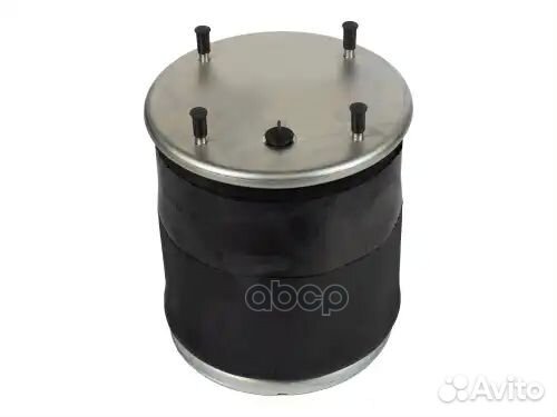 Пневмоподушка со стак 4шп.M12. 1отв.шт.M22. порш