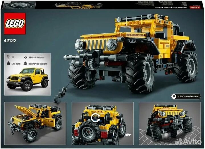 Конструктор Lego Technic Jeep Wrangler