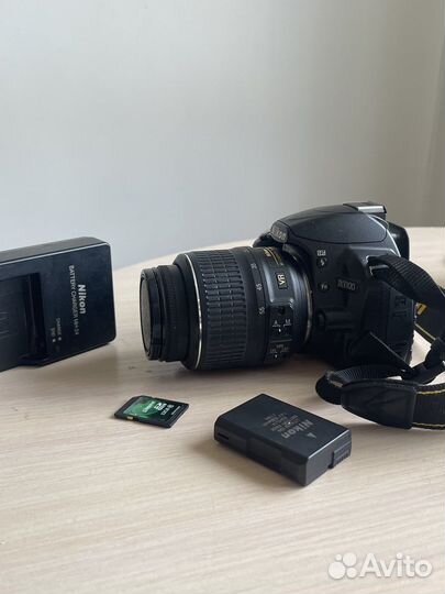 Зеркальный фотоаппарат nikon d3100