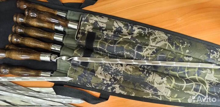 Шампура в подарочном наборе