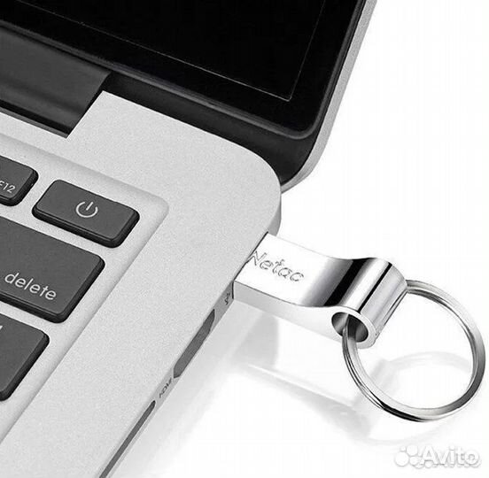 USB Flash-накопитель 64Gb metal chrome