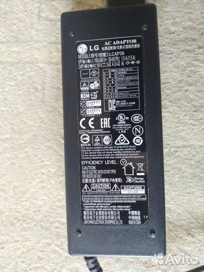 Адаптер (блок) питания 19V