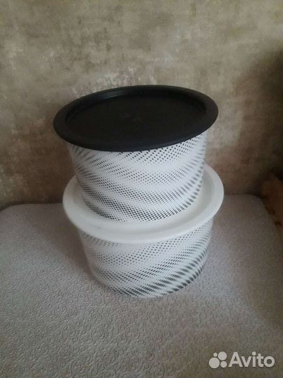 Контейгер 2шт в одно касаниеTupperware