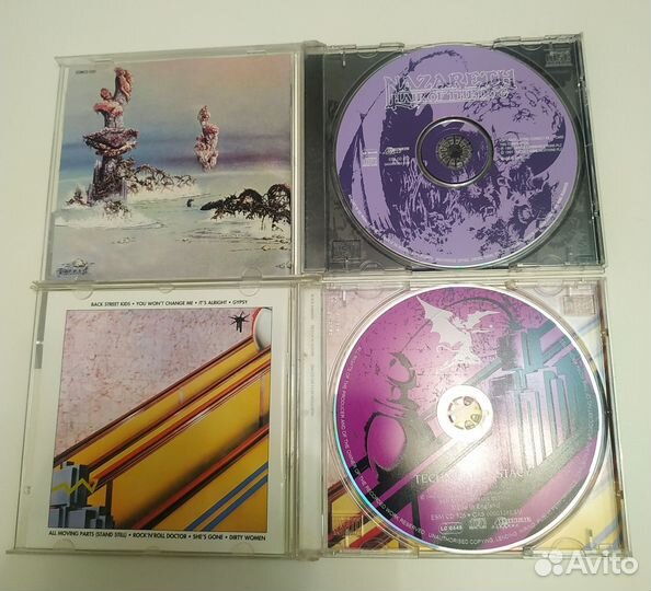 Cd диски фирменные nazareth, black sabbath