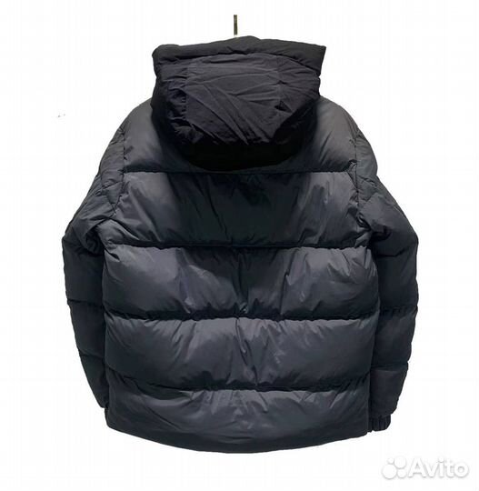 Серый Пуховик Moncler