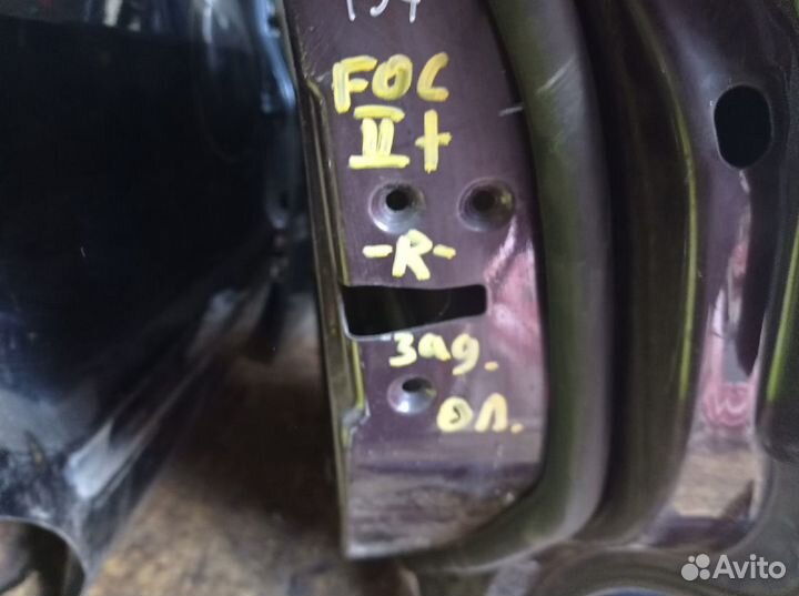 Дверь 1702402 задняя правая форд фокус 2+