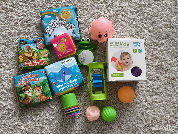 Игрушки детские деревянные развивающие пакетом