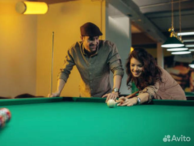 Бильярдный стол в сборе