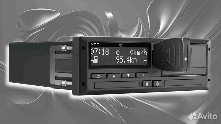 Тахограф VDO с блоком нкм. Гарантия 1 год