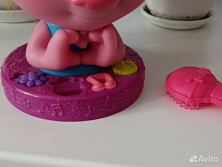 Торс для создания причёсок Trolls Poppy (розочка)