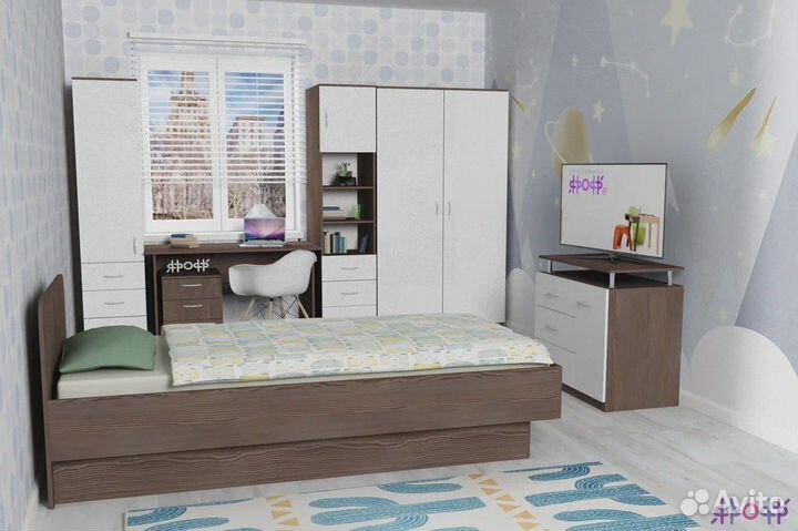Детская мебель спальня гарнитур