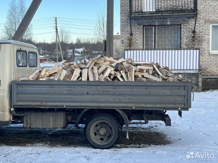 Дрова березовые колотые