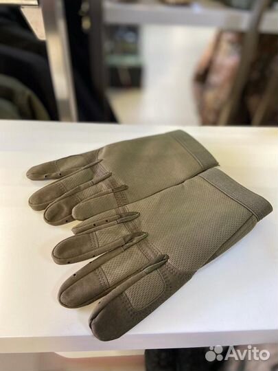 Перчатки тактические вторая кожа олива мультикам