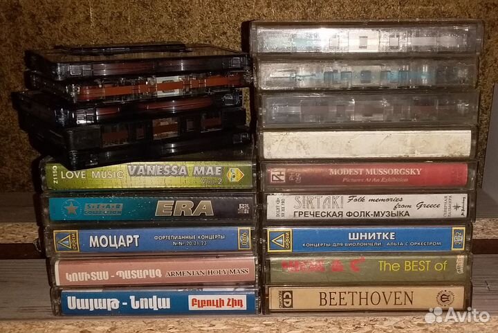 Аудиокассеты лот