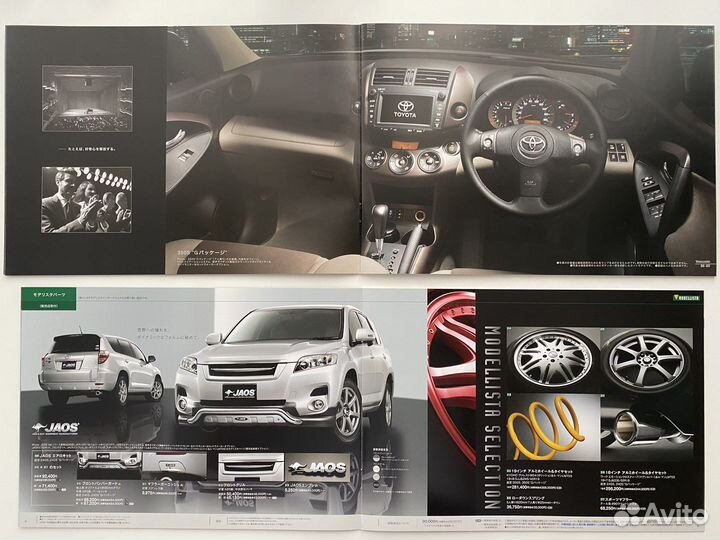Дилерский каталог Toyota Vanguard 2007