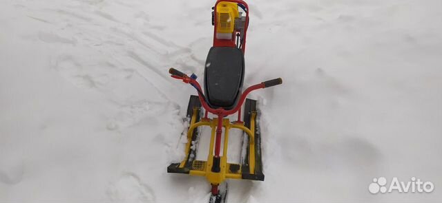Детский снегокат с мотором 3лс 20т