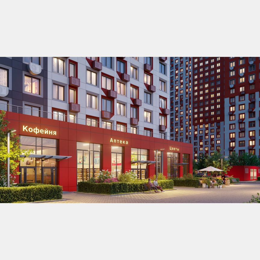 Квартира-студия, 24,8 м², 16/19 эт.