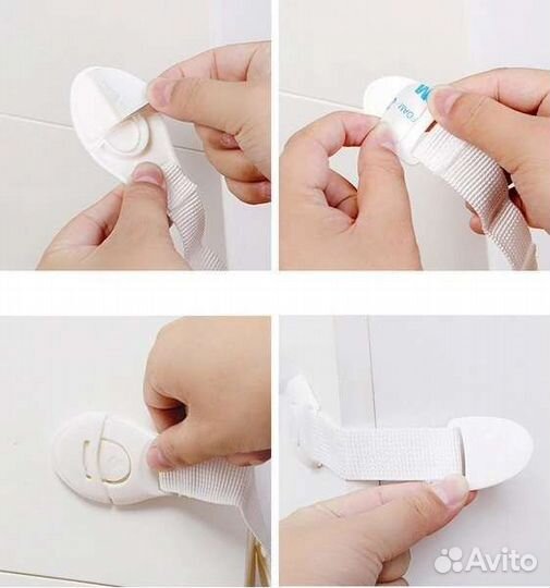 Блокиратор-замок от детей для шкафчиков и ящиков