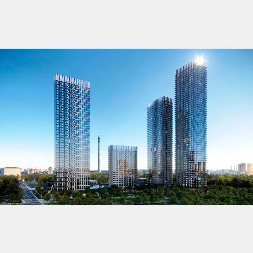 2-к. квартира, 44 м², 6/46 эт.