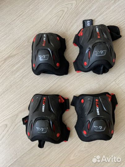 Роликовые коньки и защита