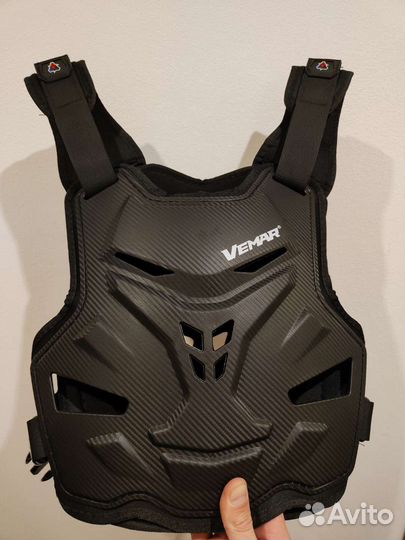 Защита тела для мотокросса Vemar черная