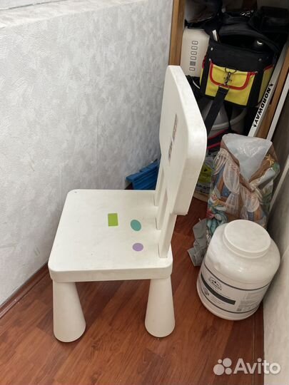 Стул для кормления и стульчик икеа
