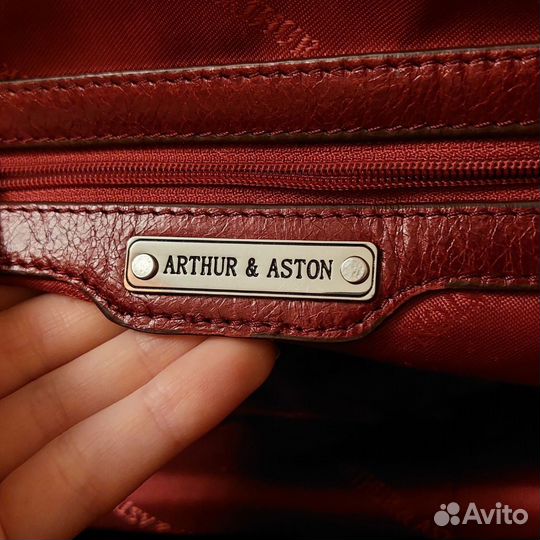 Arthur&Aston сумка оригинал натуральная кожа