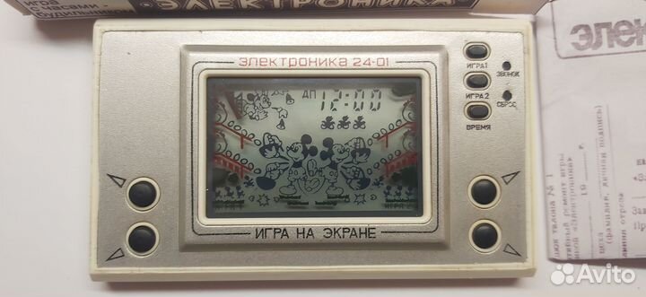 Игра Электроника Ну погоди с микки маусом