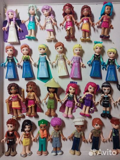 Lego Friends Disney Princess, фигурки животных