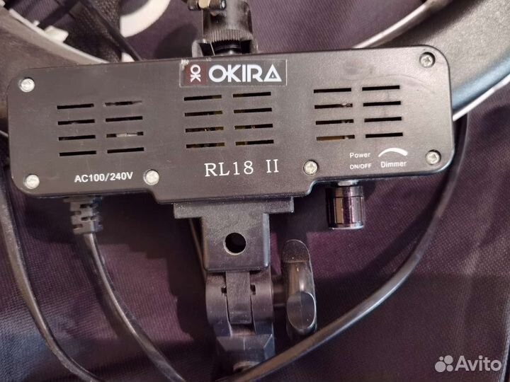 Кольцевая светодиодная лампа