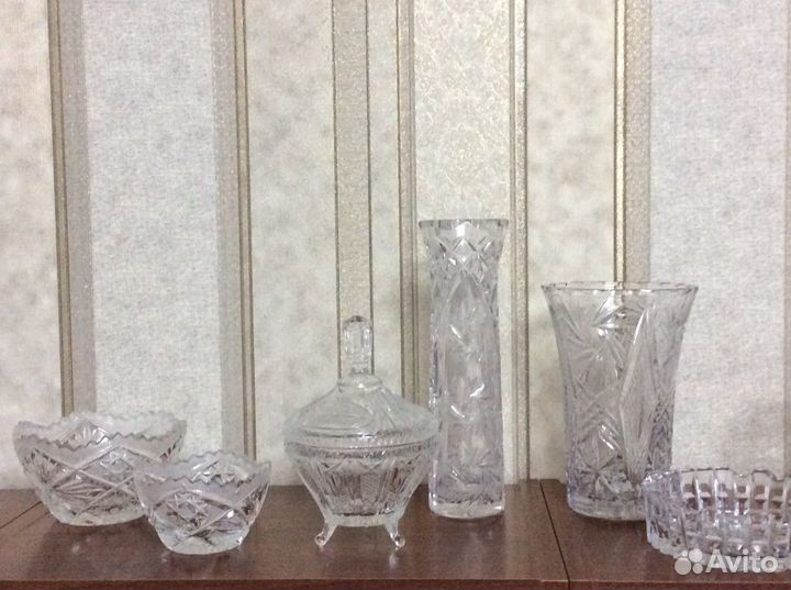 Хрустальная посуда СССР