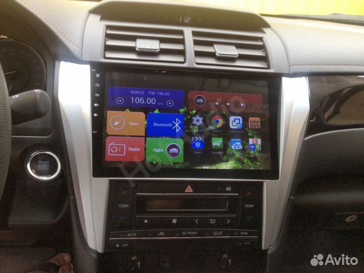 Магнитола для Toyota Camry V55 с установкой
