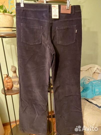 Джинсы женские вельвет стрейч, 50 размер