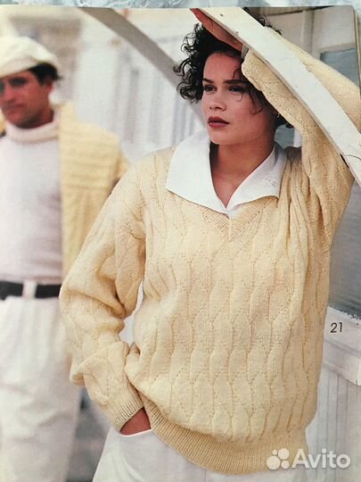 Журнал по вязанию Verena Верена 1/91 январь 1991г