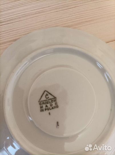 Фарфоровый кофейный сервиз на 6 персон. Польша