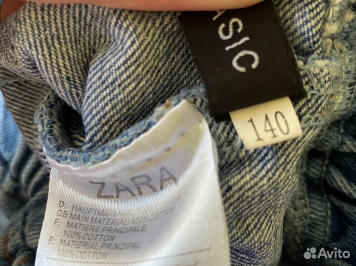 Джинсы zara для мальчика