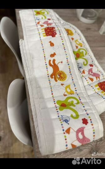 Бортики в кроватку детскую IKEA