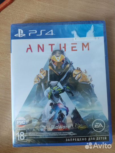 Anthem PS4 новый