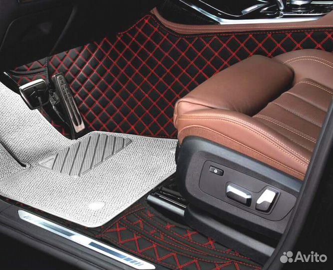 3D Коврики Range Rover Салон Багажник из Экокожи