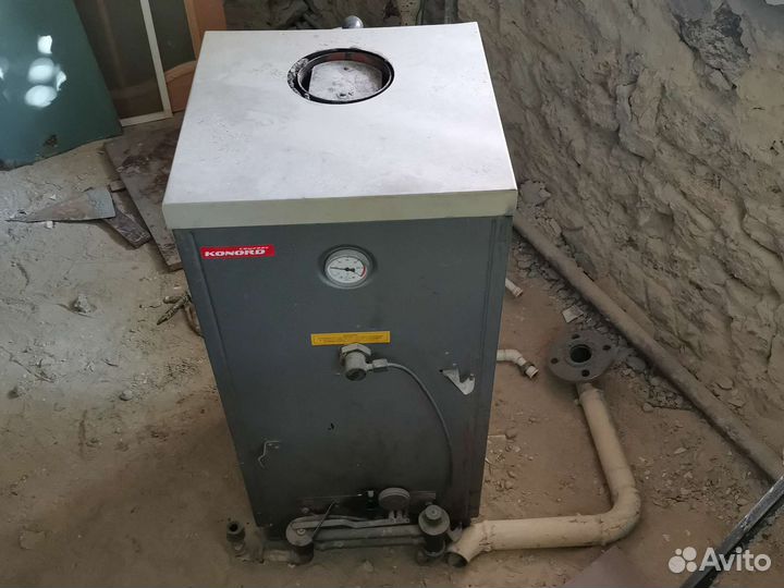 Газовый котел напольный бу