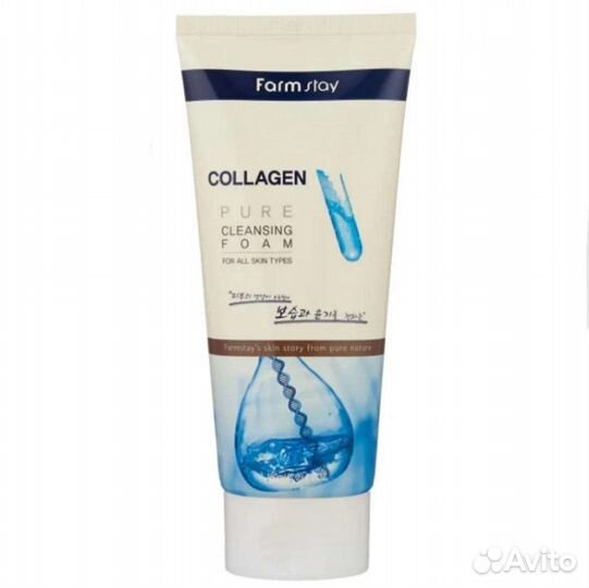 Farmstay пенка очищающая С коллагеном, 180 мл