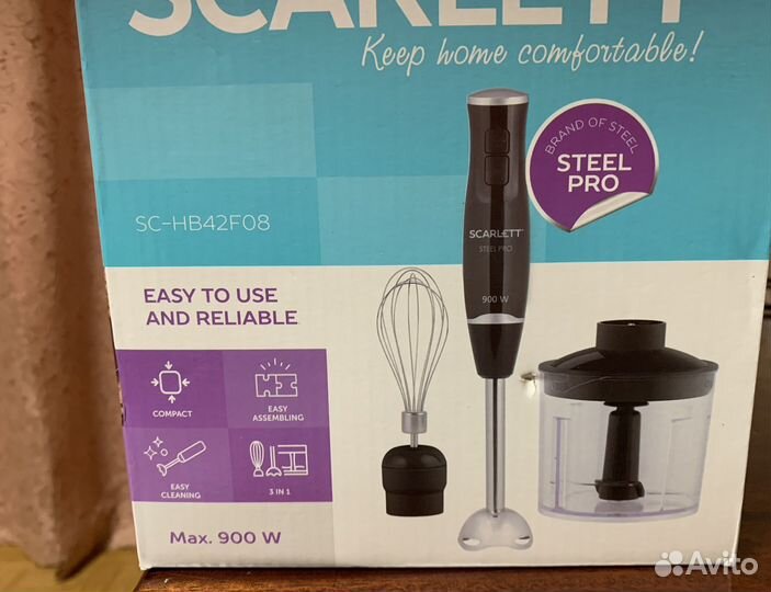 Блендер погружной новый