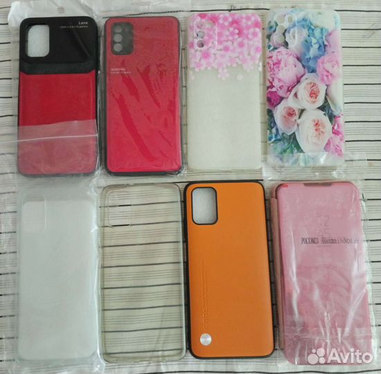 Чехлы на телефон redmi 9а, poco m3 и др