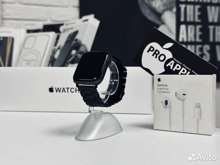 Apple Watch Se Black 44 mm гарантия