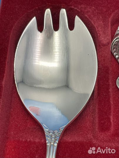 Сервировочный набор СССР мельхиор